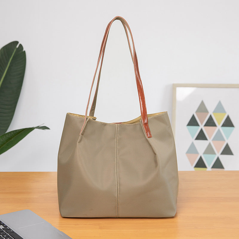 Women's Canvas Nylon Large Capacity Oxford Cloth Shoulder Bags