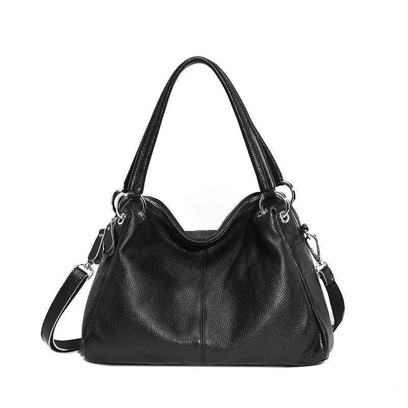 Women's Genuine Leather High Sense Light Luxury Niche Shoulder Bags