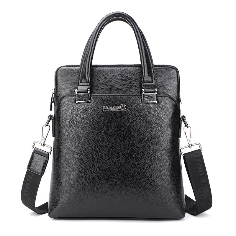 Men's Cool Kangaroo Leather Patch Processing Gift Men's Messenger Bags