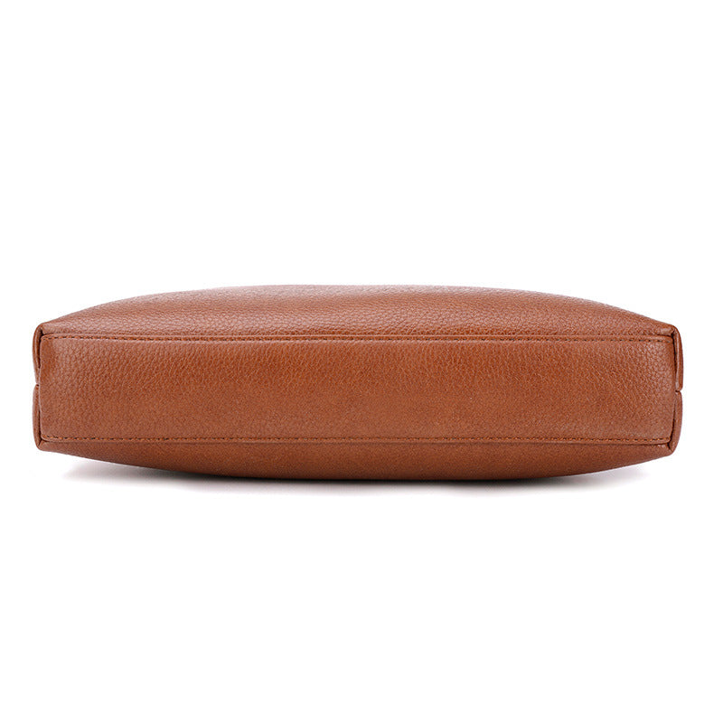 Men's Cool Kangaroo Leather Patch Processing Gift Men's Messenger Bags