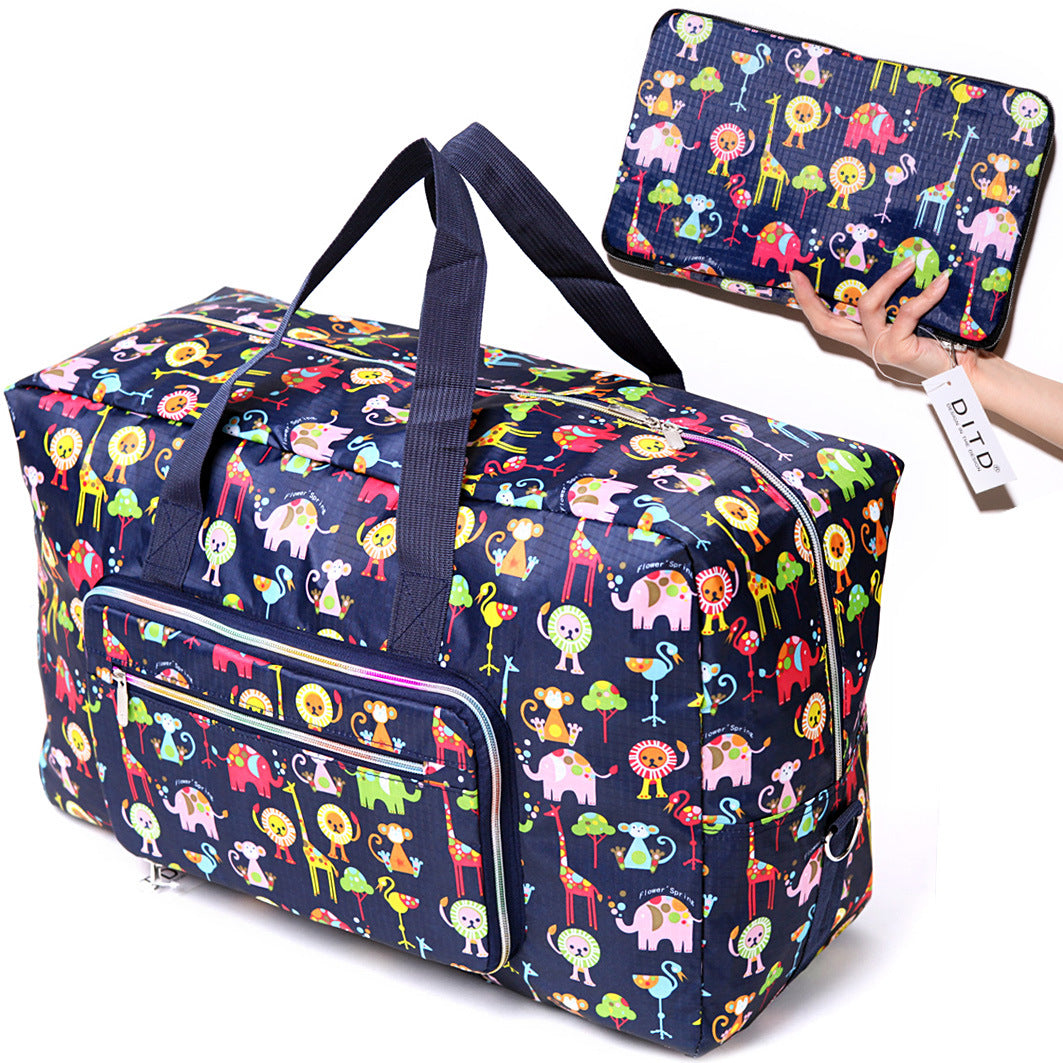 Women's & Men's Folding Large Capacity Business Trip Short Distance Boarding Travel Bags