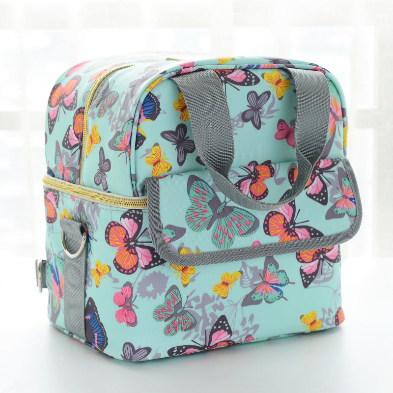 Mummy Plaid Large Capacity Go Out Bags
