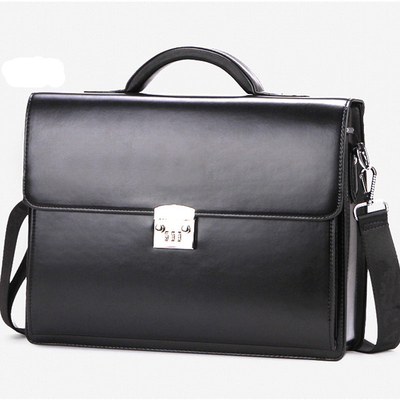 Men's Beautiful Business Password Trendy Official Men's Briefcases
