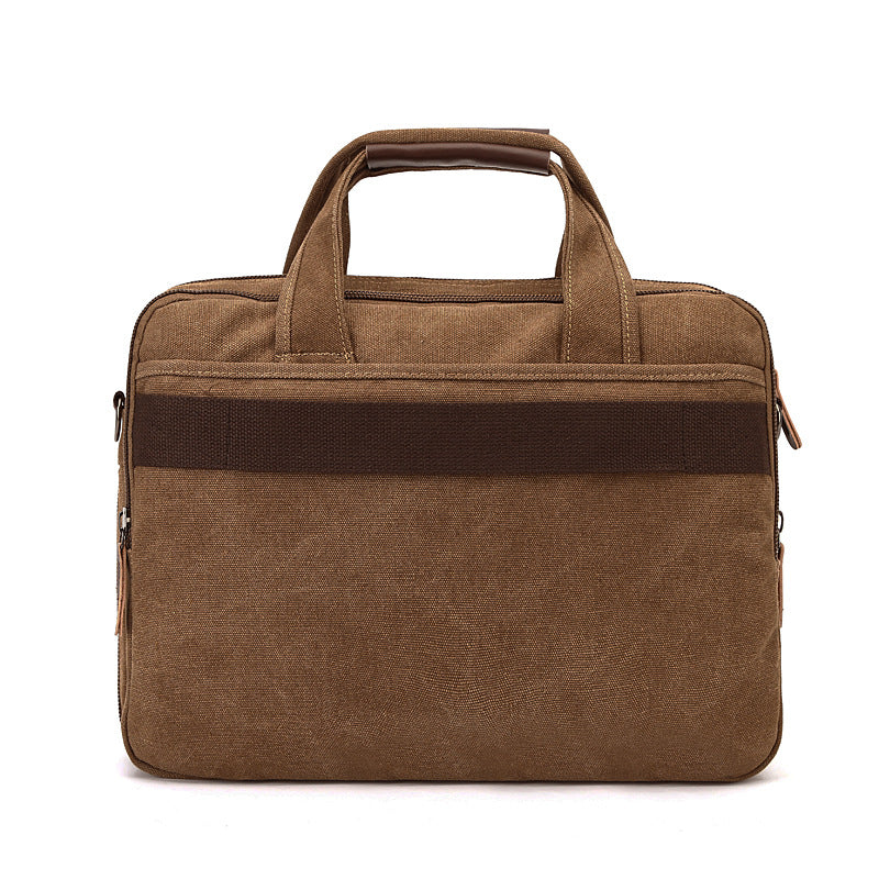 Glamorous Unique Business Canvas Computer Trend Men's Briefcases