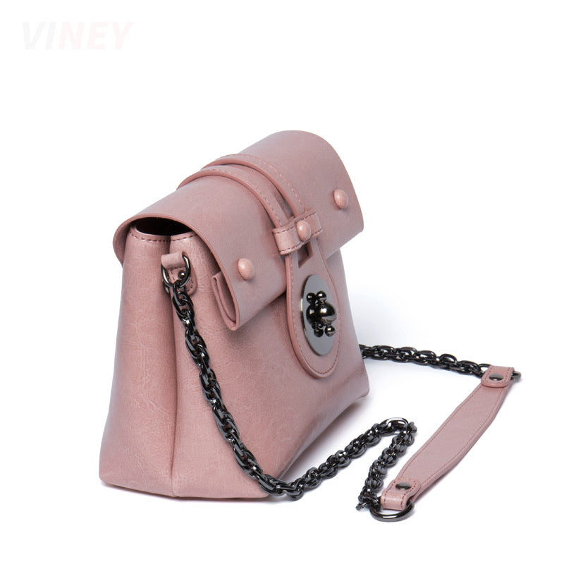 Women's Summer Genuine Leather Korean Style Versatile Fashion Shoulder Bags