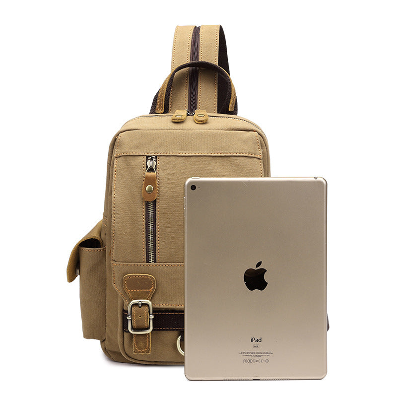 Women's C. Cotton Mobile Korean Style Mini Men's Chest Bags