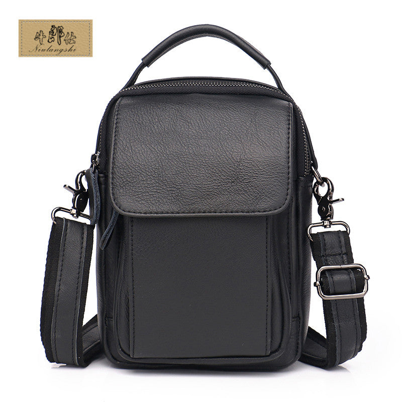 Men's Niu Leather First Layer Trendy Men's Messenger Bags