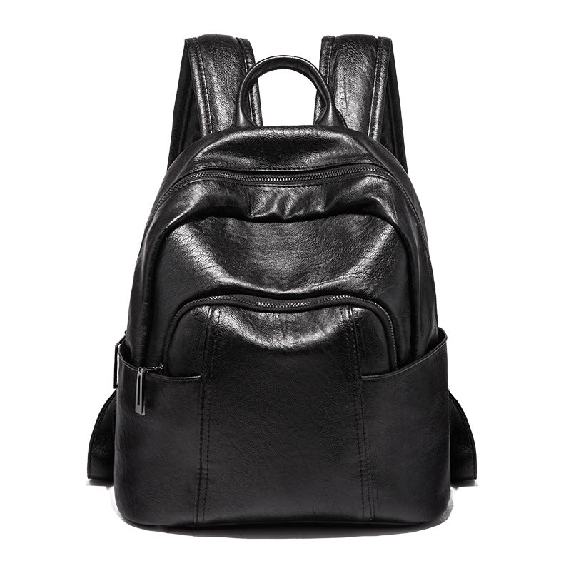 Women's Fashion Spring Korean Large Capacity Soft Backpacks