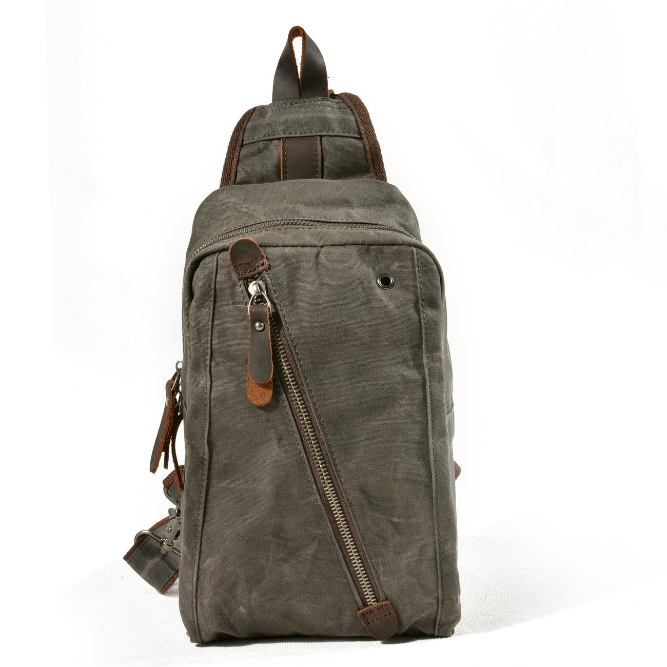 Men's Korean Style Trendy Mini Canvas Leisure Men's Chest Bags