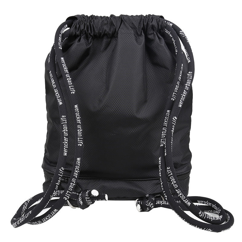 Women's & Men's & Fitness Drawstring Beach Dry Wet Sports Backpacks
