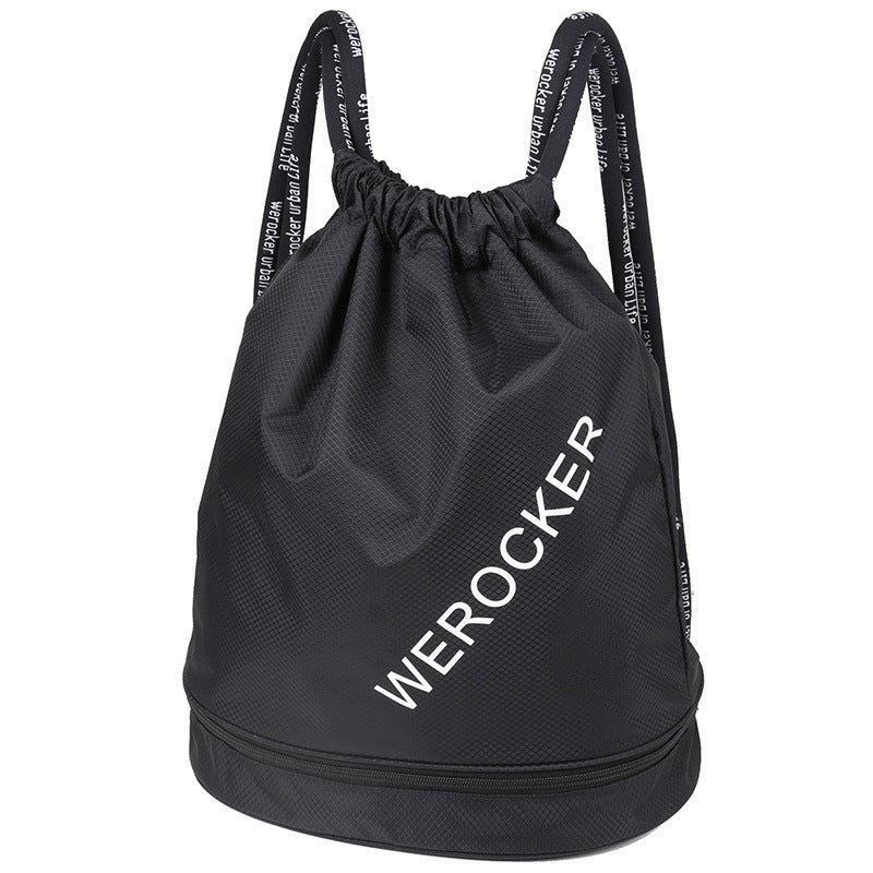Women's & Men's & Fitness Drawstring Beach Dry Wet Sports Backpacks