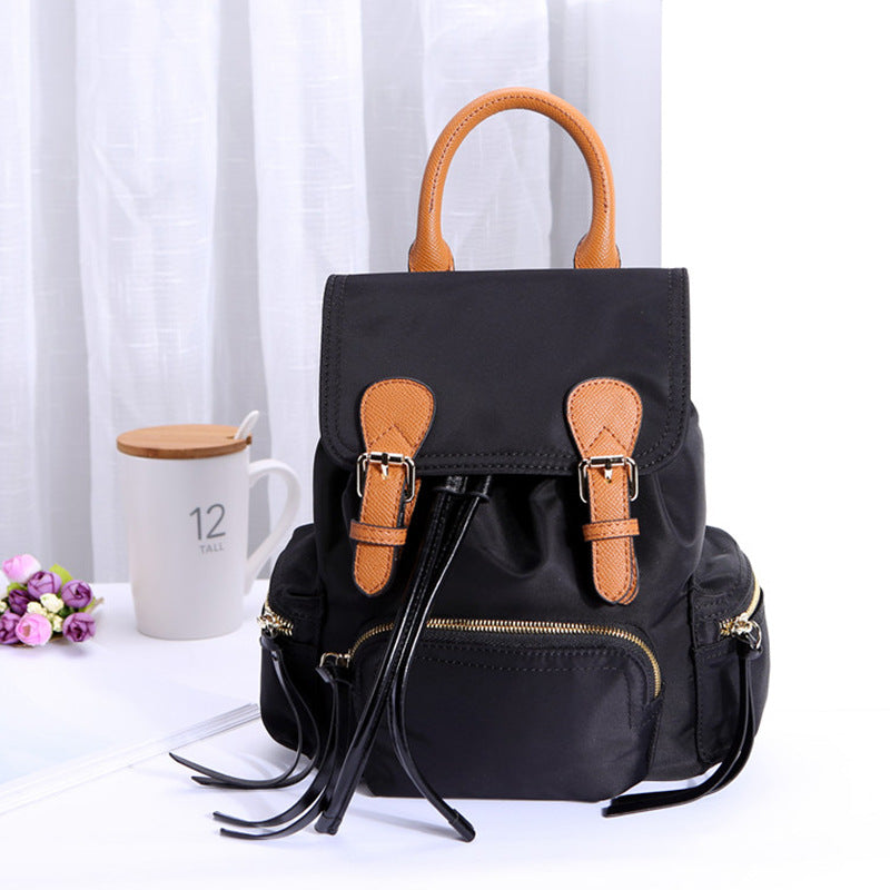 Women's Style Oxford Cloth Nylon Korean Canvas Backpacks