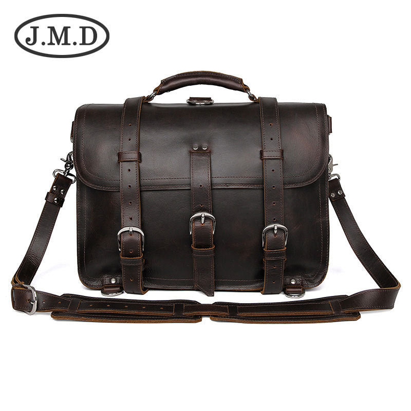 Men's Retro Personalized Portable Conference Computer Men's Briefcases