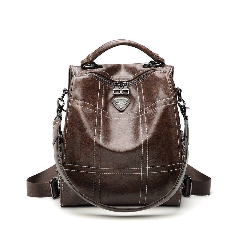 Women's Super Popular Soft Leather Vintage Korean Backpacks
