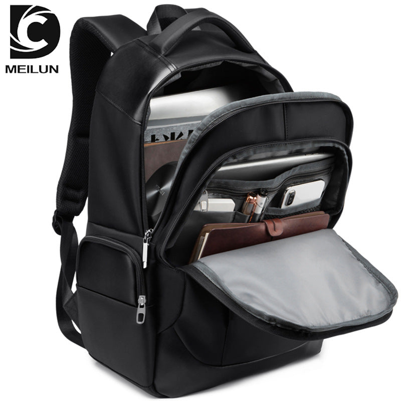Breathable Wearable Business Computer Blue Waterproof Backpacks