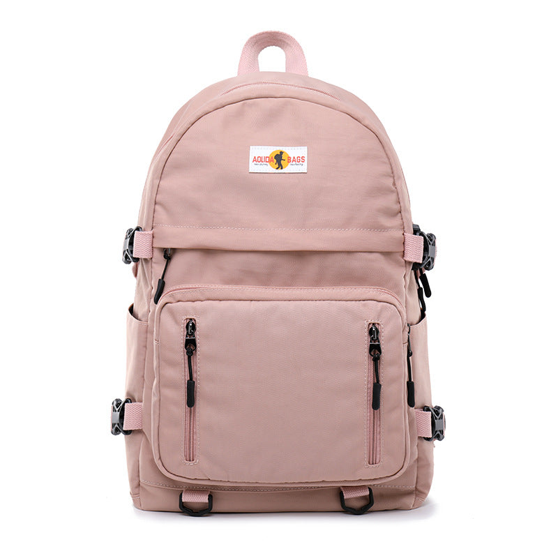 Women's & Men's & Solid Color Leisure Backpacks