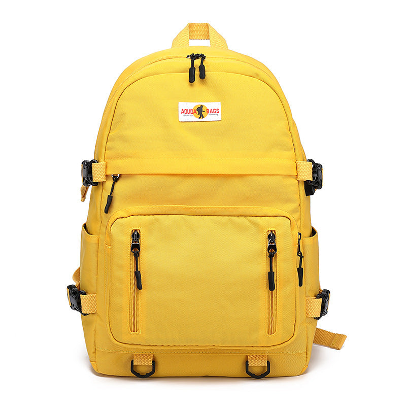 Women's & Men's & Solid Color Leisure Backpacks