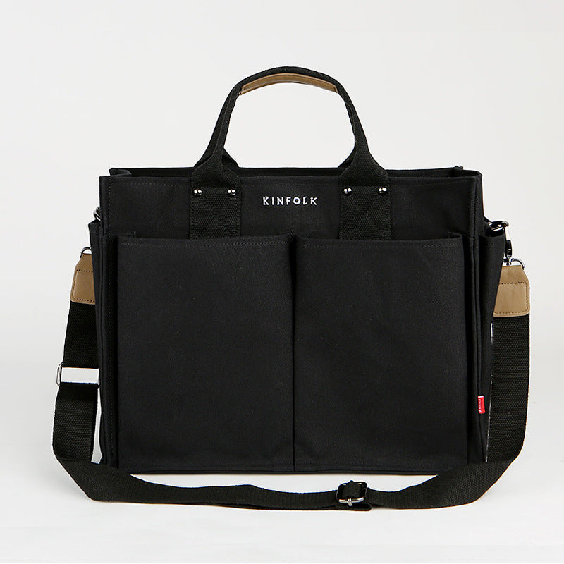 Women's & Men's & Canvas Large Capacity Fashion Men's Handbags