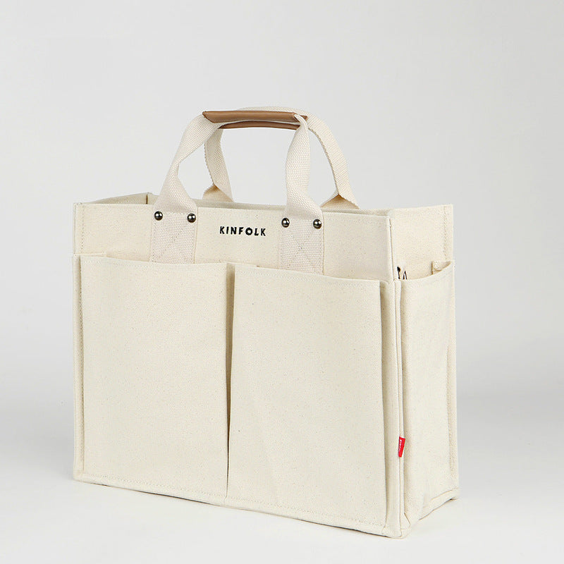 Women's & Men's & Canvas Large Capacity Fashion Men's Handbags