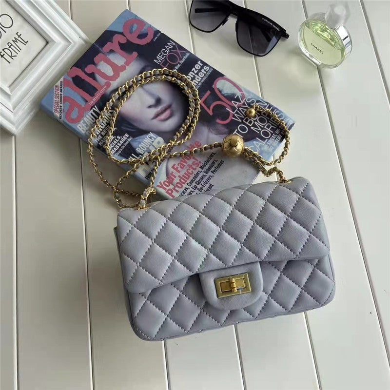 Women's Authentic Leather Sheepskin Classic Style Fashion Crossbody Bags