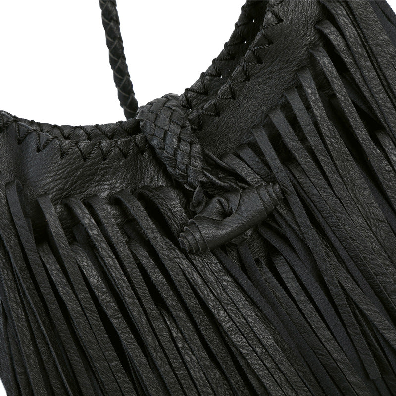 Women's Trendy Retro Tassel Fashion Handmade Crossbody Bags