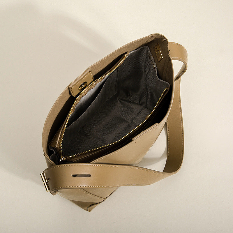 Women's High Quality Versatile Large Capacity High-grade Bucket Bags