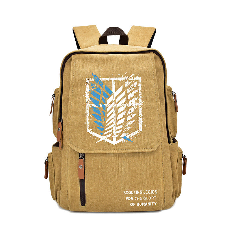 Attack Giant Wings Of Freedom Ghost Middle School Students' Schoolbags