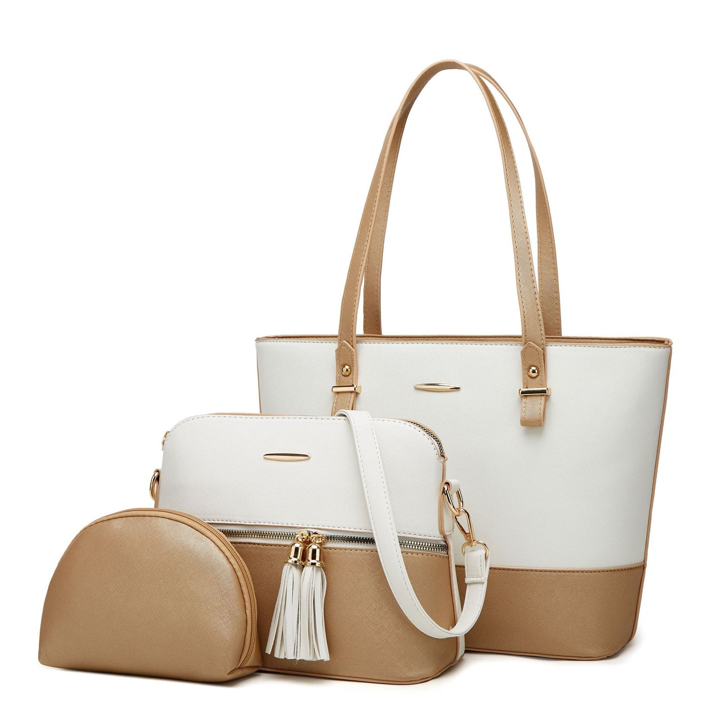 Comfortable Women's Durable Glamorous Elegant Three-piece Shoulder Bags