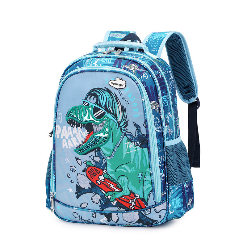 Creative New Fashion Boys Spine Protection Elementary School Students' Schoolbags