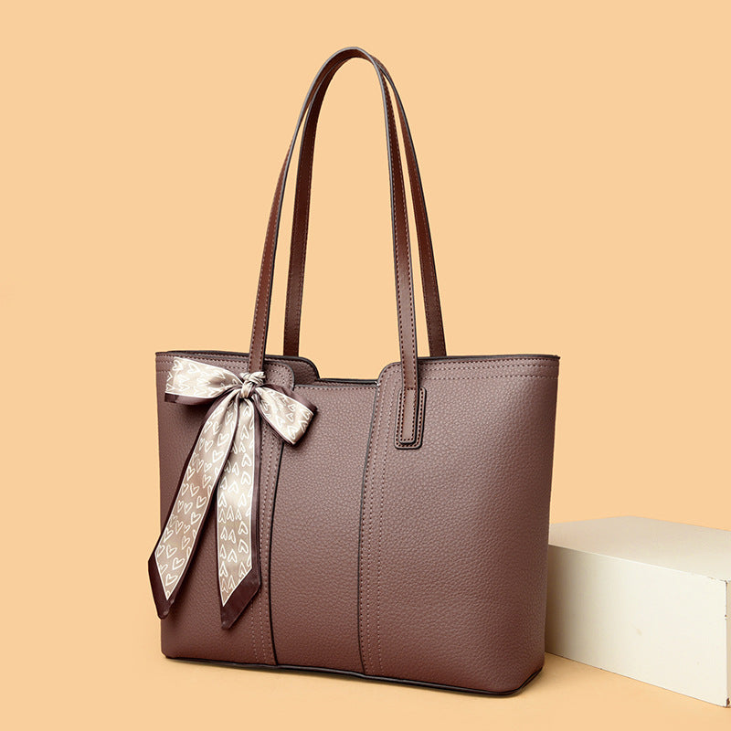 Women's Commute Style Soft Leather Elegant Large Tote Bags