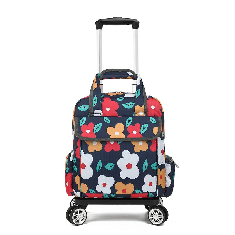 Trendy Foldable Mini Portable Boarding Cloth Travel Bags