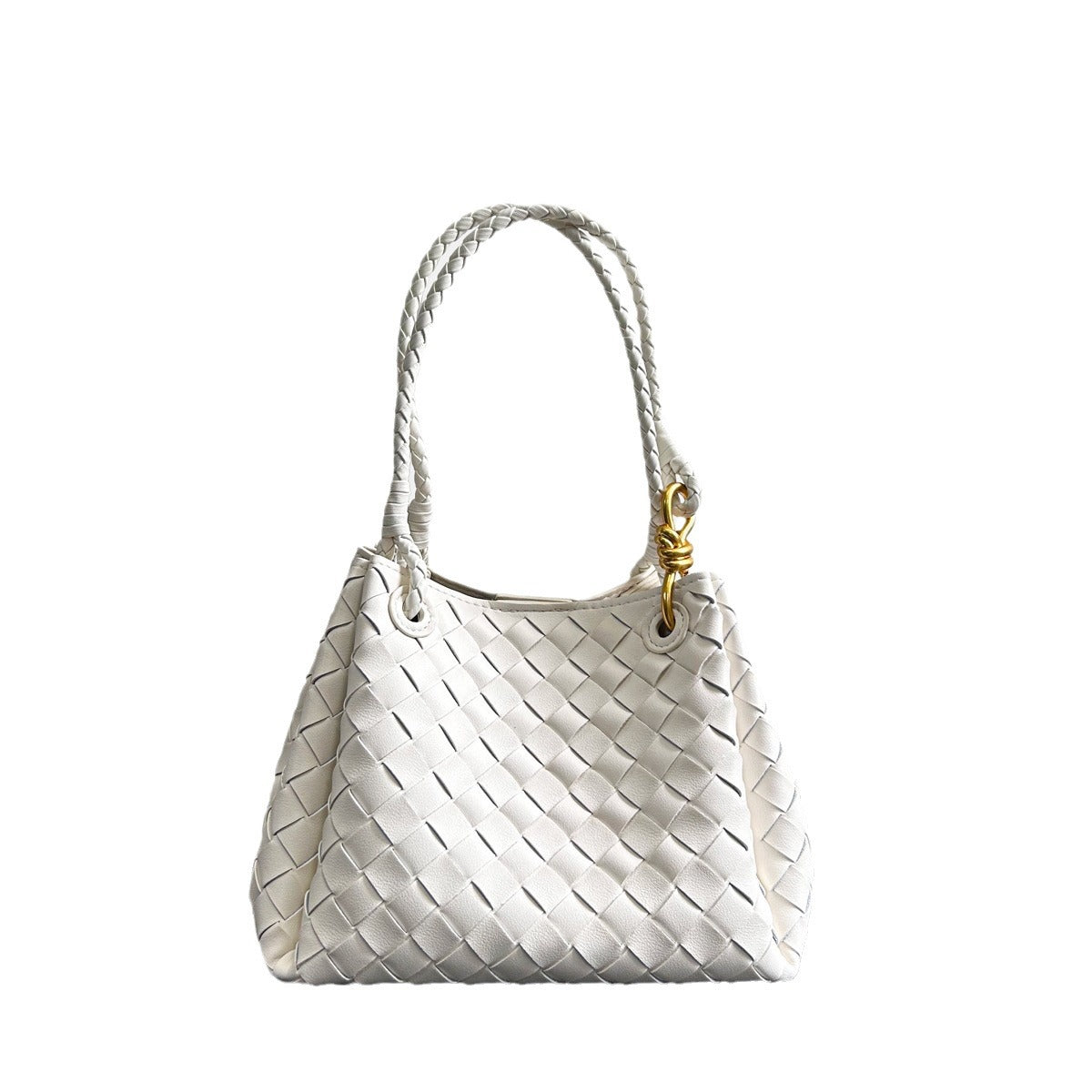Authentic Leather Weave Parachute Shu Portable Vegetable Bags