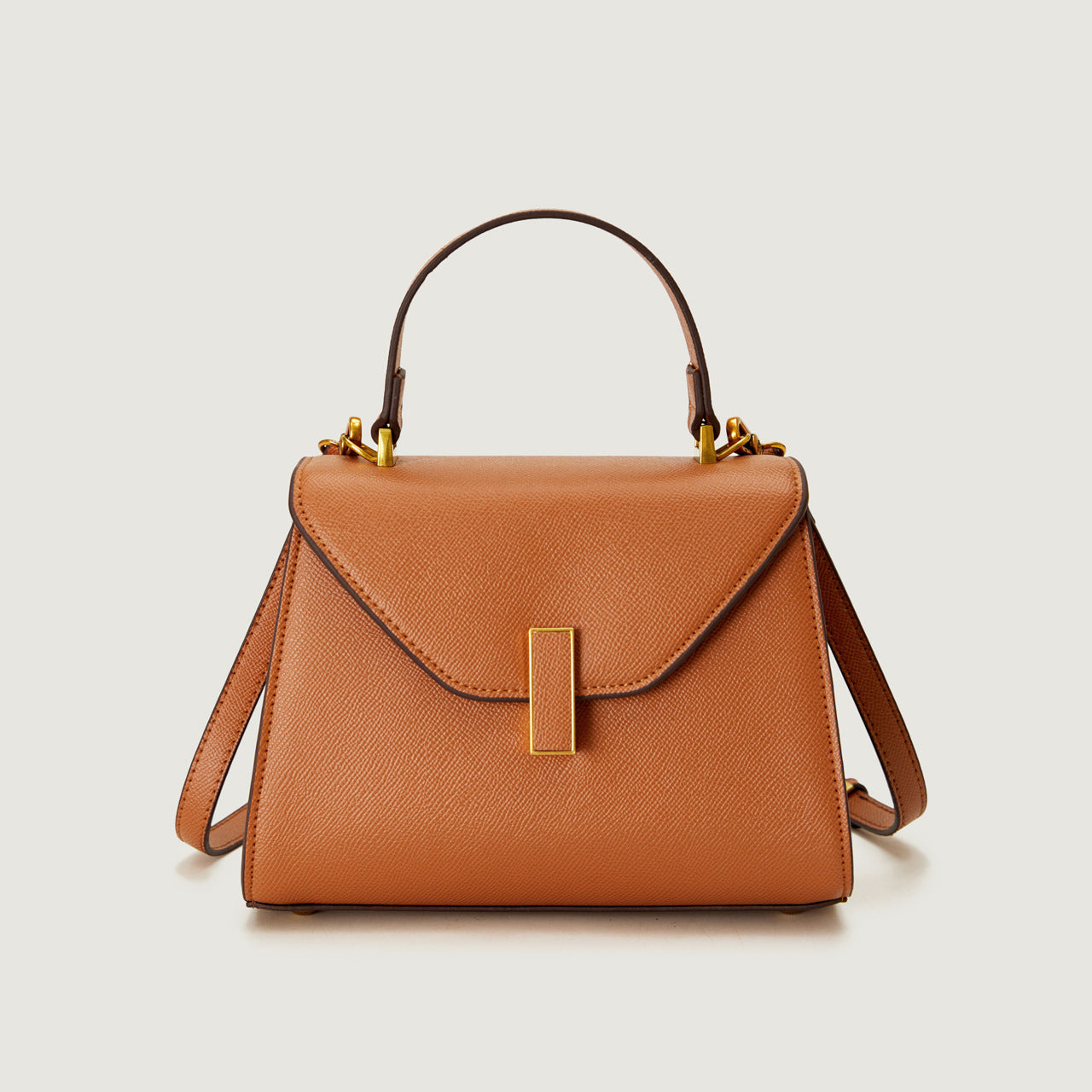 Women's Kelly Design Fashion Simple Latch Portable Small Square Bags