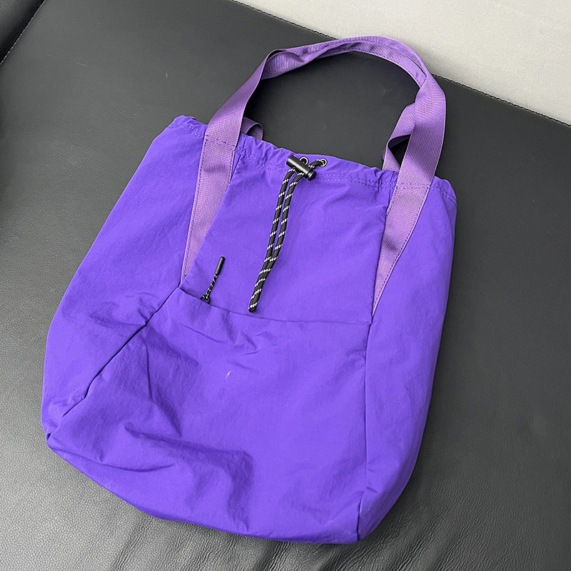 Women's Ge Large Capacity Double Oxford Cloth Bucket Bags
