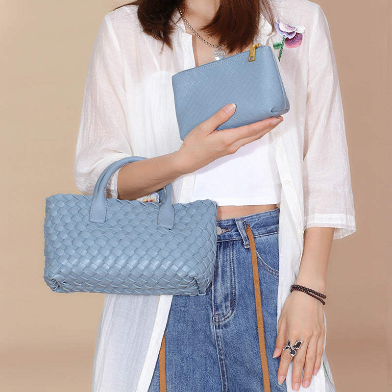 Women's Woven Simple Fashion High-grade Mother Bags