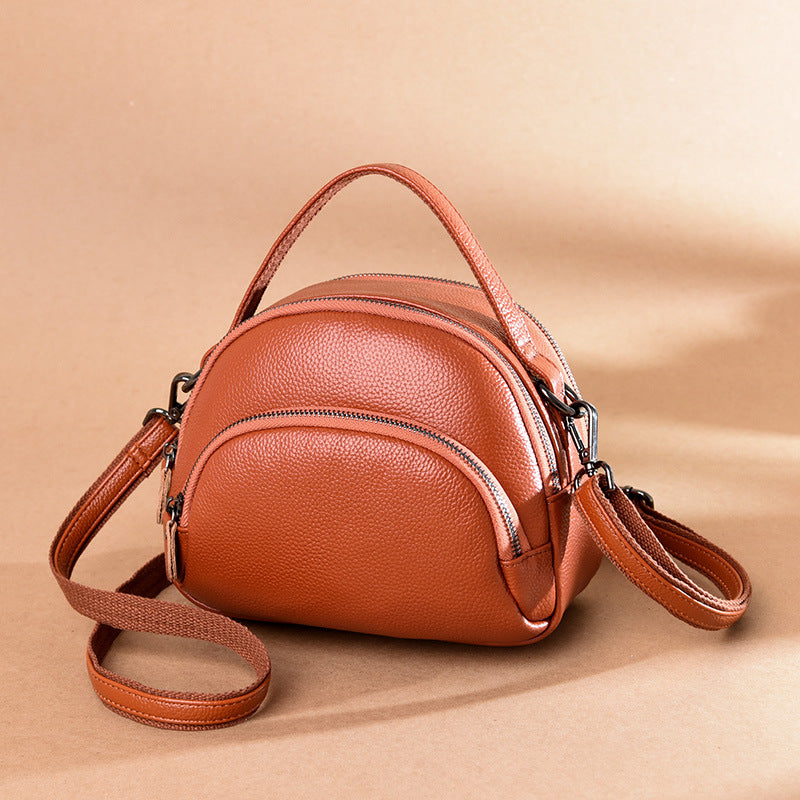Women's Genuine Leather Mother Fashion First Layer Handbags