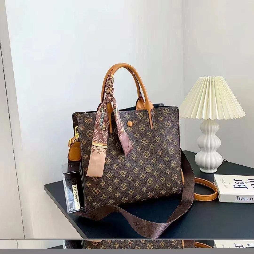 Women's Fashion Large Capacity Totes Simple Portable Tote Bags