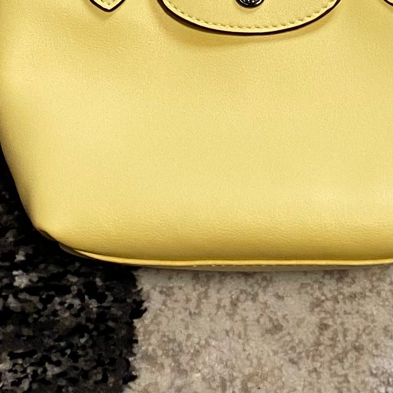 Women's Dragon Inlaid Mini Dumpling Lambskin Leather Crossbody Bags