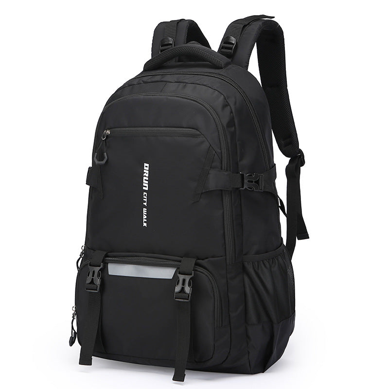 Women's High Male College Large Capacity Solid Backpacks