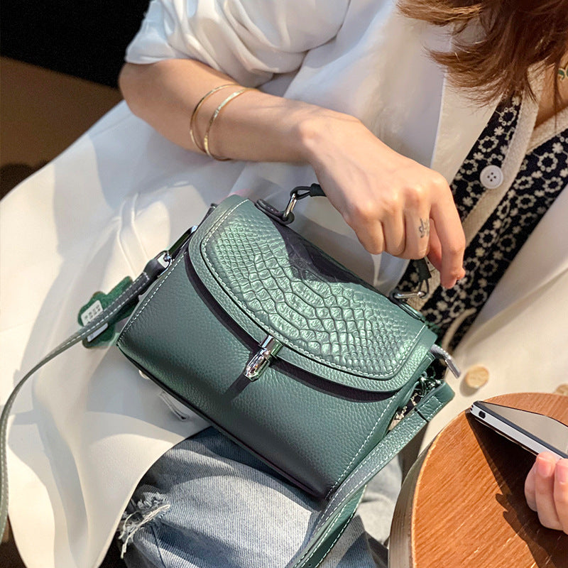 Women's Layer Cowhide Summer Light Luxury Texture Handbags