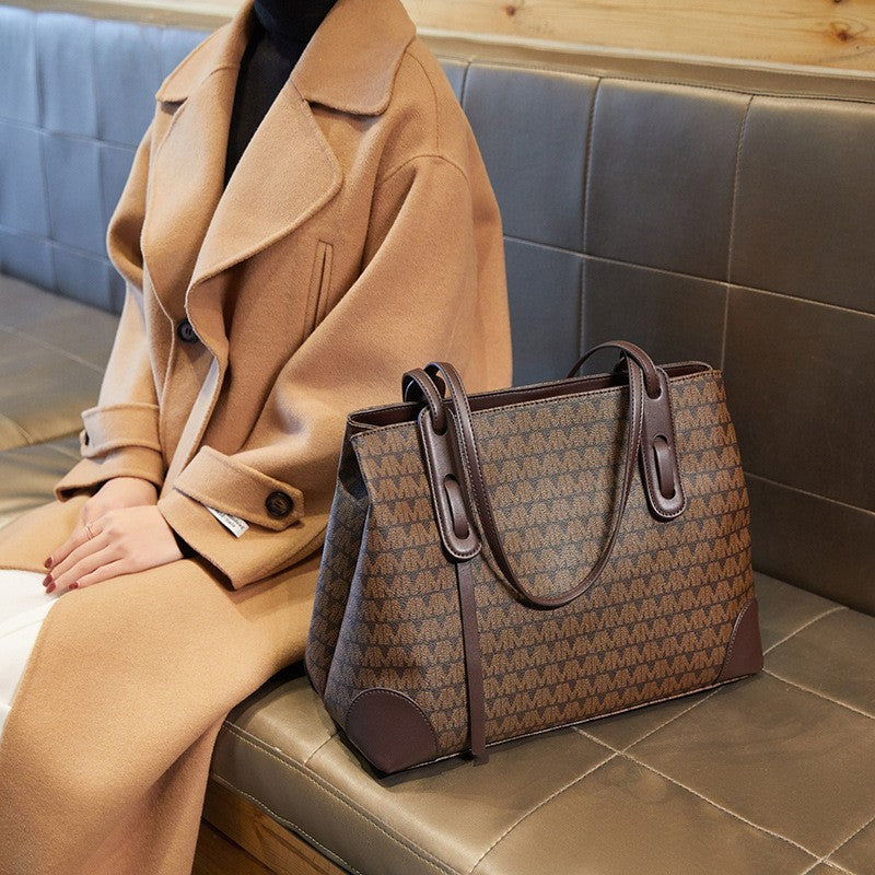 Women's Fashionable Easy Matching Simple Portable Large Bags