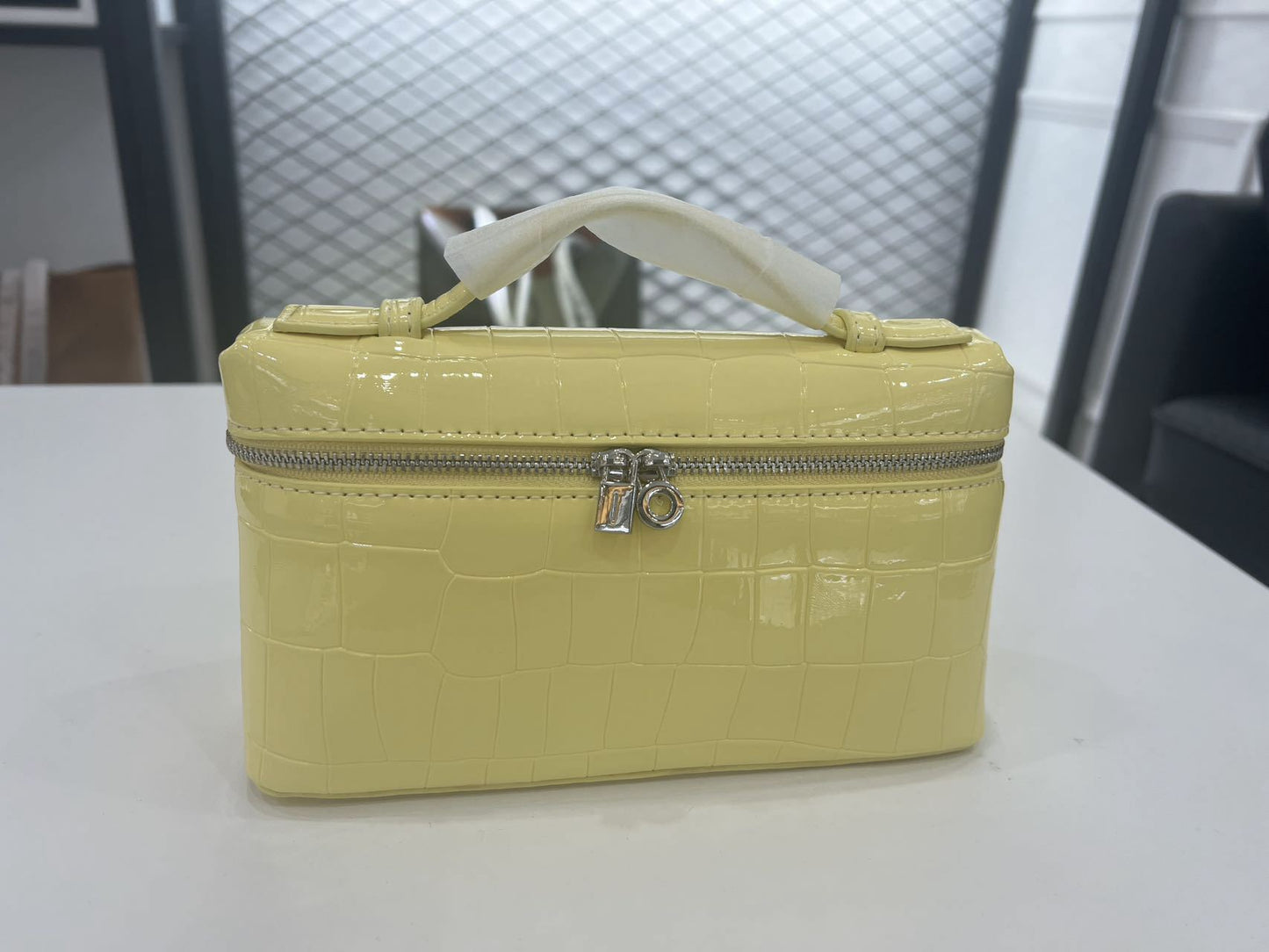 Women's Lunch Box Genuine Leather Portable For Bags