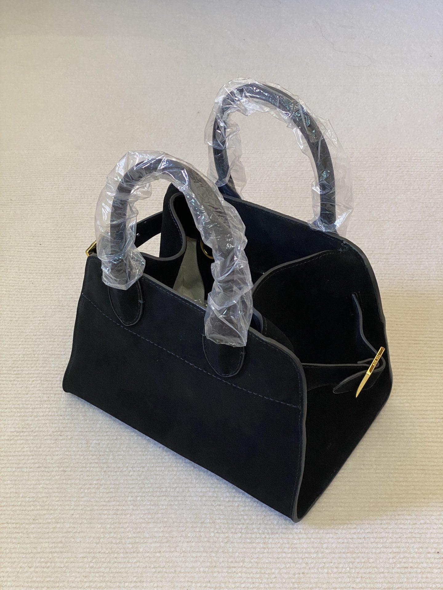Cowhide Niche Advanced Sense Large Capacity Tote Bags