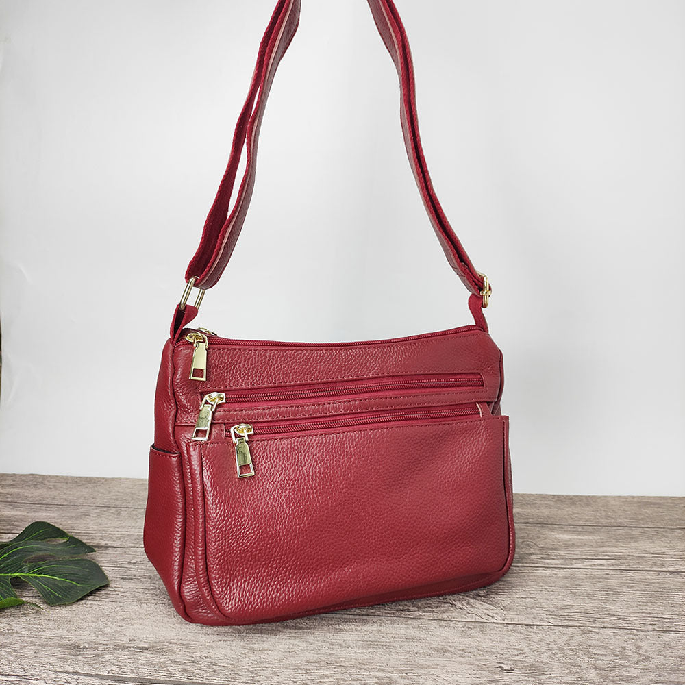 Women's Large Capacity Light Luxury First Layer Crossbody Bags