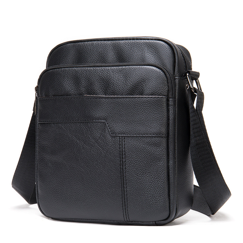 Men's Leather First Layer Cowhide Retro Men's Messenger Bags