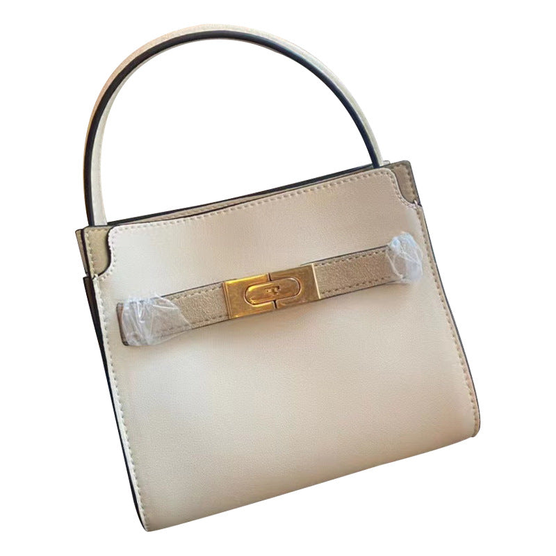 Women's Retro Frosted Hardware Large Capacity Niche Shoulder Bags