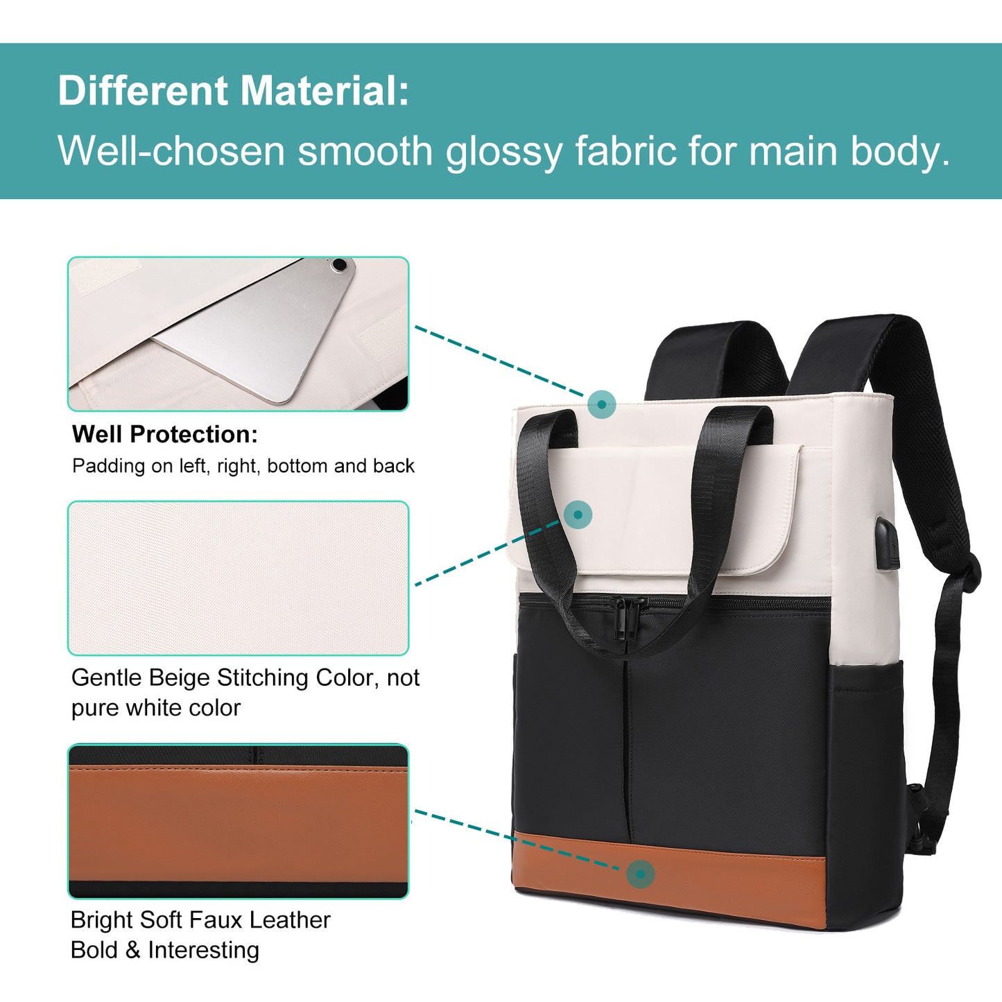 Women's & Men's Attractive & Fashion Strap Backpacks