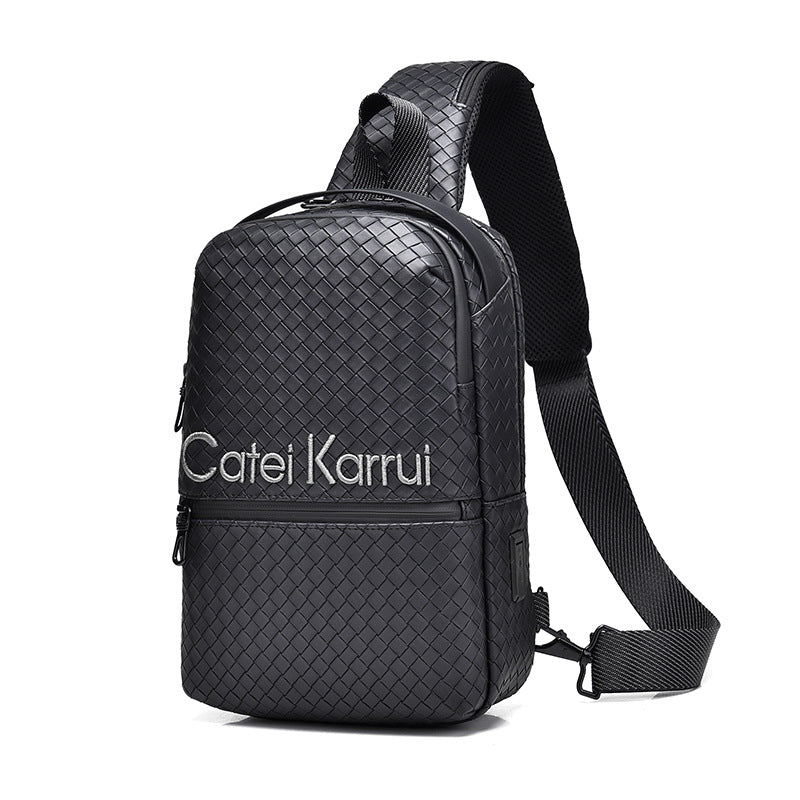 Men's Cool Versatile Classy Waterproof Trend Men's Chest Bags