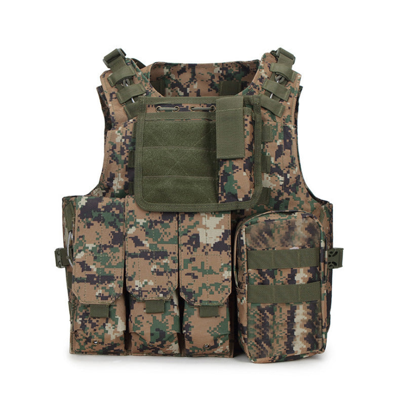 Amphibious Vest Field Camouflage Self-defense Combat Sports Backpacks