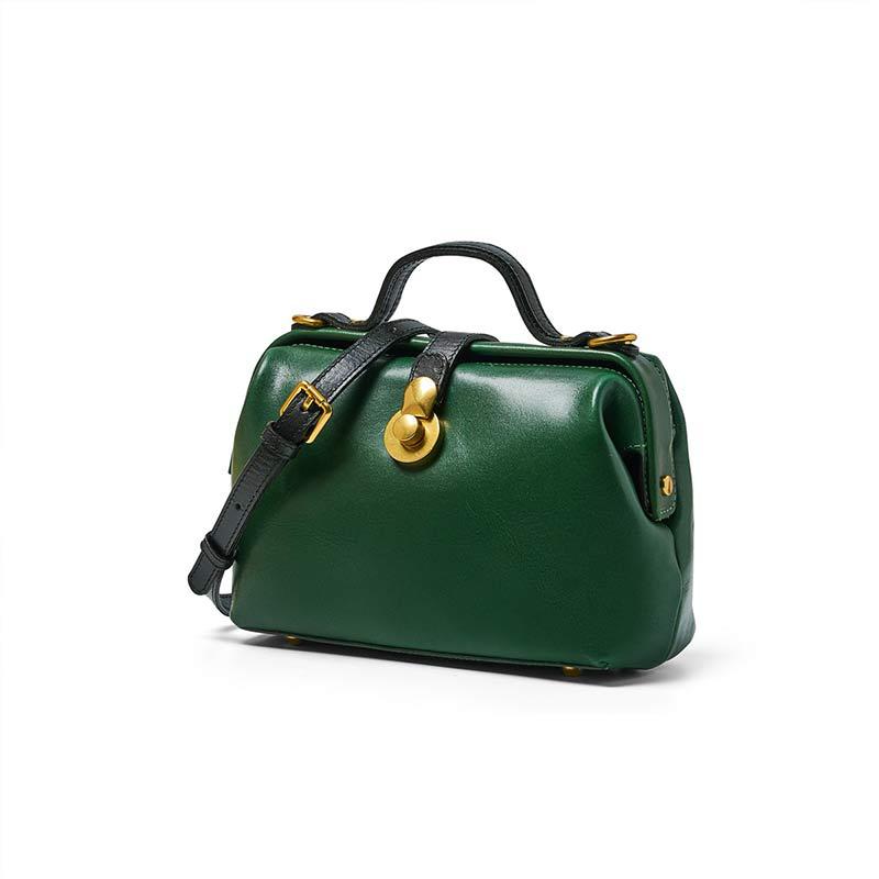 Women's Vintage Leather First Layer Vegetable Tanning Bags